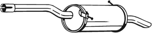 Silenciador trasero BOSAL ref. 135-103