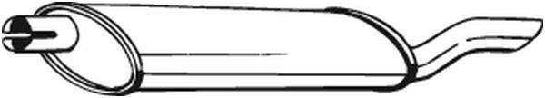 Silenciador trasero BOSAL ref. 141-003