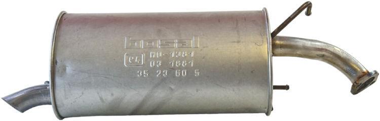 Silenciador trasero BOSAL ref. 141-219