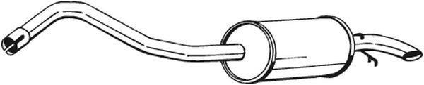 Silenciador trasero BOSAL ref. 154-979
