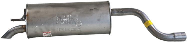 Silenciador trasero BOSAL ref. 165-075