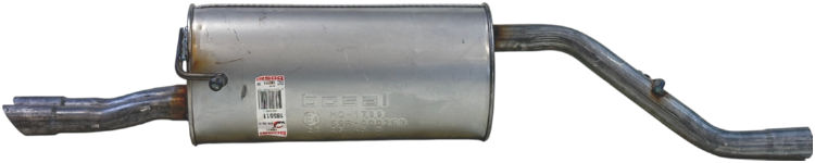 Silencieux arrière (Pot d'échappement) BOSAL 185-511
