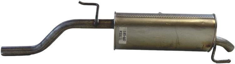 Silenciador trasero BOSAL ref. 185-687