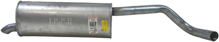 Silencieux arrière (Pot d'échappement) BOSAL ref. 220-061