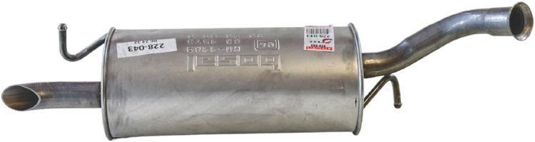 Silencieux arrière (Pot d'échappement) BOSAL 228-043