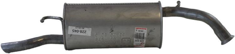 Silencieux arrière (Pot d'échappement) BOSAL 228-045