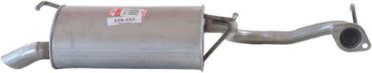 Silenciador trasero BOSAL ref. 228-151