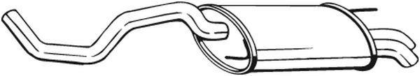 Silenciador trasero BOSAL ref. 233-537