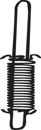 Muelle, tubo de escape BOSAL ref. 251-534