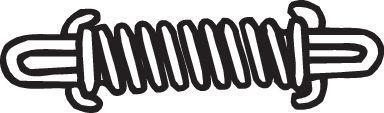 Ressort, tuyau d'échappement BOSAL ref. 251-669