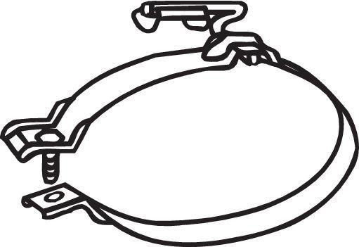 Silentbloc de suspension d'échappement BOSAL ref. 251-916