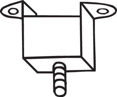 Silentbloc de suspension d'échappement BOSAL ref. 255-037