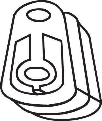 Silentbloc de suspension d'échappement BOSAL ref. 255-667