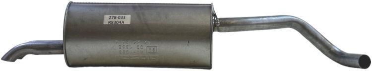 Silencieux arrière (Pot d'échappement) BOSAL ref. 278-033