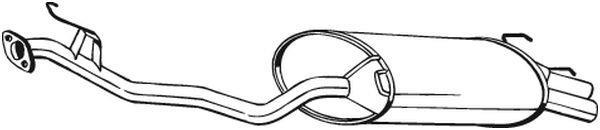 Silenciador trasero BOSAL ref. 279-513