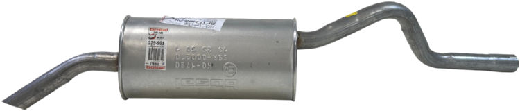 Silencieux arrière (Pot d'échappement) BOSAL ref. 279-961