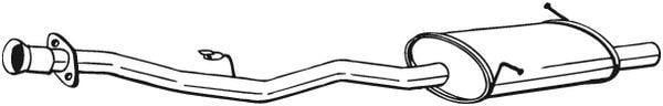 Silenciador trasero BOSAL ref. 280-005