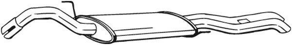 Silenciador trasero BOSAL ref. 280-781