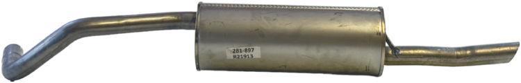 Silencieux arrière (Pot d'échappement) BOSAL ref. 281-897