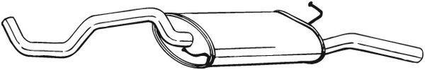 Silencieux arrière (Pot d'échappement) BOSAL ref. 282-465