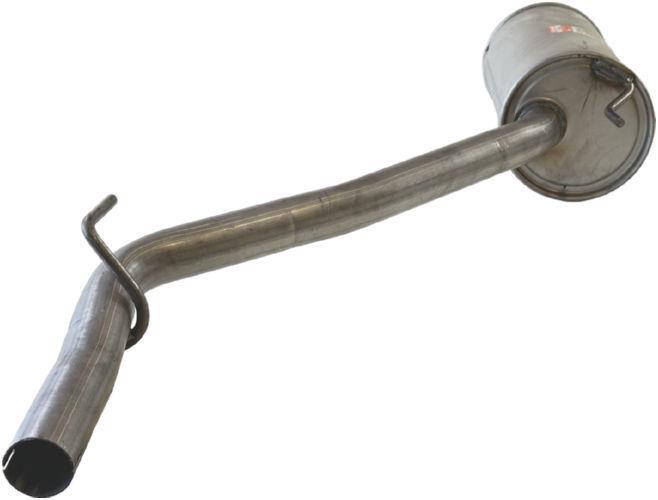 Silencieux arrière (Pot d'échappement) BOSAL 283-491