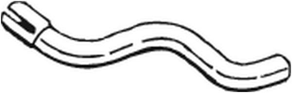 Tuyau d'échappement (Tuyau d'échappement) BOSAL ref. 376-899