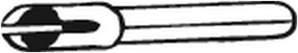 Tuyau d'échappement (Tuyau d'échappement) BOSAL ref. 700-001