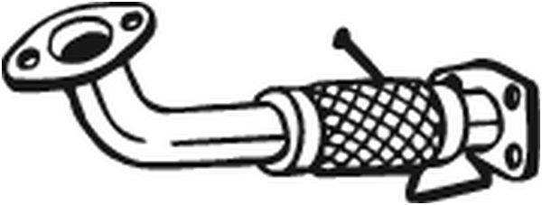 Tuyau d'échappement (Tuyau d'échappement) BOSAL 700-151