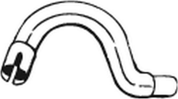 Tuyau d'échappement (Tuyau d'échappement) BOSAL ref. 736-003