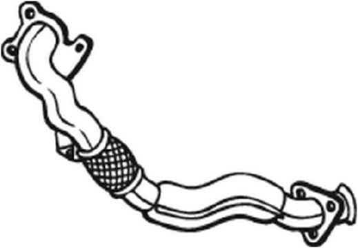 Tubo de escape BOSAL ref. 737-261