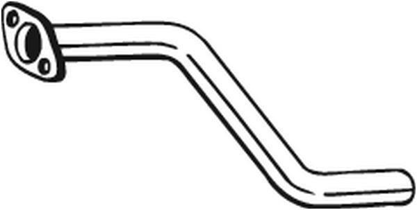 Tuyau d'échappement (Tuyau d'échappement) BOSAL ref. 745-101