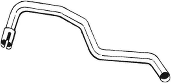 Tuyau d'échappement (Tuyau d'échappement) BOSAL ref. 787-047