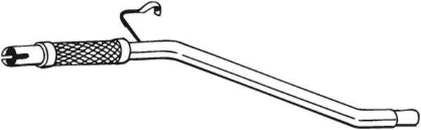 Tuyau d'échappement (Tuyau d'échappement) BOSAL 835-179
