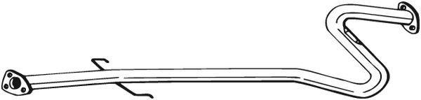 Tuyau d'échappement (Tuyau d'échappement) BOSAL ref. 851-357