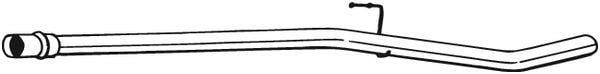 Tubo de escape BOSAL ref. 878-891