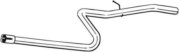 Tubo ondulado escape BOSAL ref. 889-005