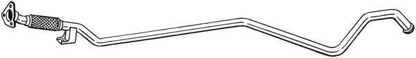 Tubo de escape BOSAL ref. 950-049