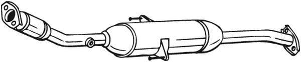 Catalyseur (Pot catalytique) BOSAL 090-586