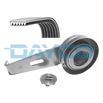 Kit de courroie d'accessoire (Courroie d’alternateur) DAYCO ref. KPV002