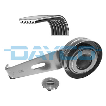 Kit de correias trapezoidais estriadas DAYCO  ref. KPV013