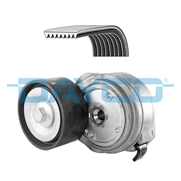 Kit de courroie d'accessoire (Courroie d’alternateur) DAYCO KPV024HD