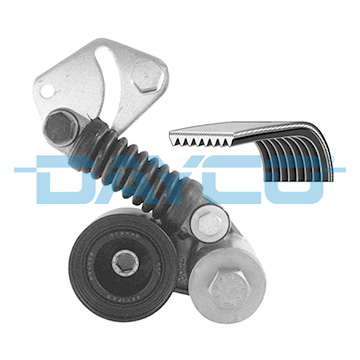 Kit de courroie d'accessoire (Courroie d’alternateur) DAYCO KPV034HD