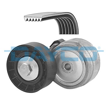 Kit de correias trapezoidais estriadas DAYCO  ref. KPV038