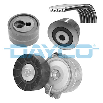 Kit de correias trapezoidais estriadas DAYCO ref. KPV051
