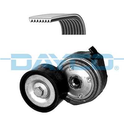 Kit de courroie d'accessoire (Courroie d’alternateur) DAYCO KPV053HD