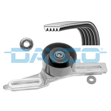 Kit de correias trapezoidais estriadas DAYCO  ref. KPV062