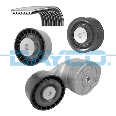 Kit de courroie d'accessoire (Courroie d’alternateur) DAYCO KPV090HD