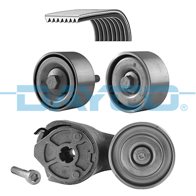 Kit de courroie d'accessoire (Courroie d’alternateur) DAYCO KPV098HD