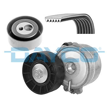 Kit de courroie d'accessoire (Courroie d’alternateur) DAYCO KPV104