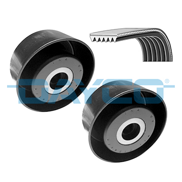 Kit de correias trapezoidais estriadas DAYCO ref. KPV108